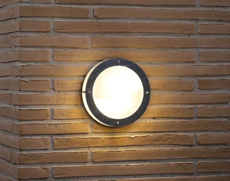 Nordlux Malte vägglampa utomhus, öppen