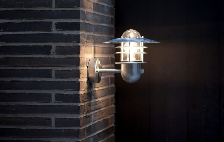 Nordlux Agger vägglampa utomhus med sensor