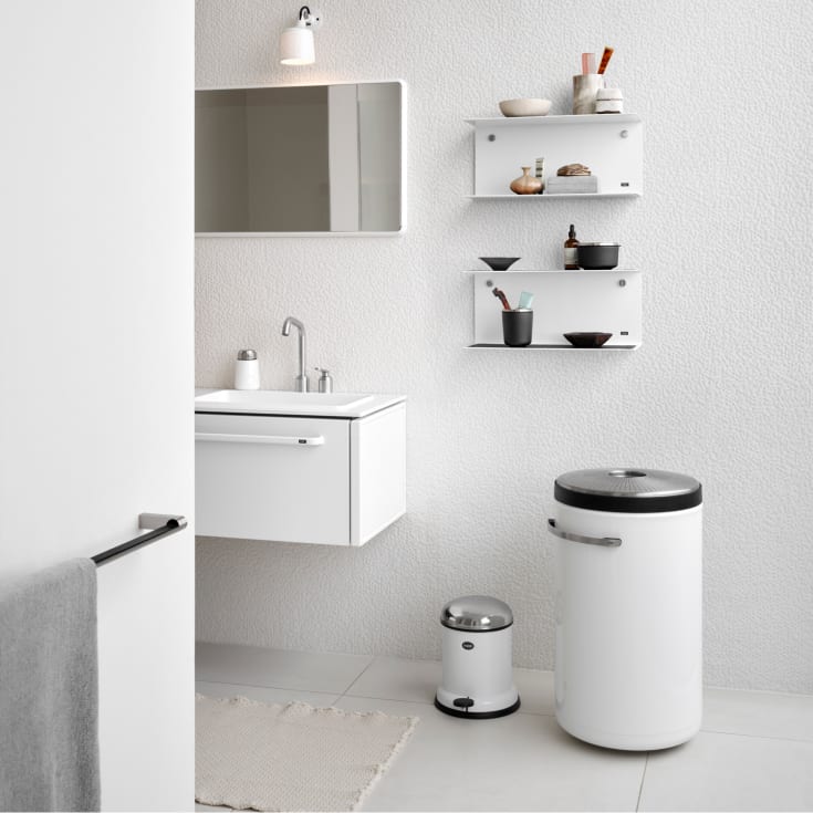 Vipp 441 vasketøjskurv, hvid