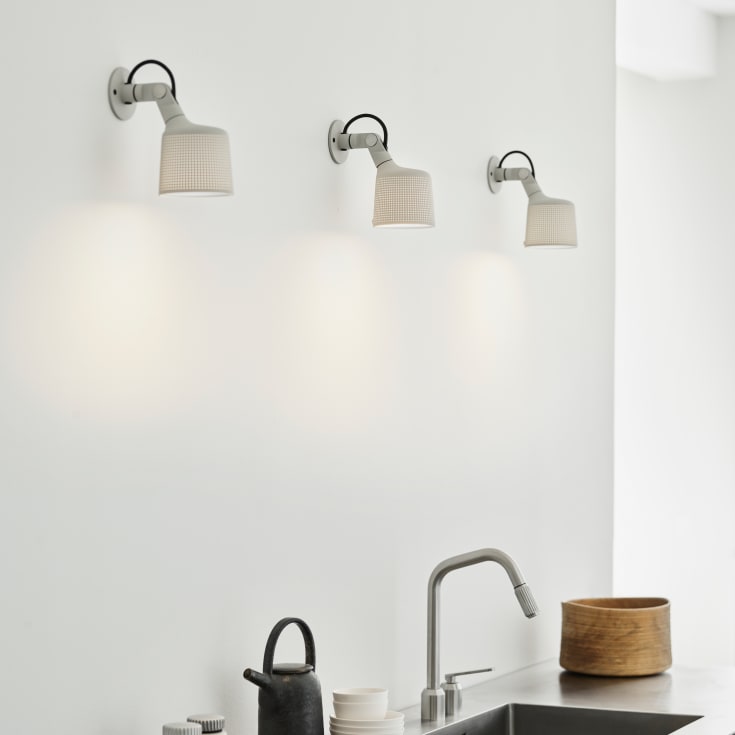 Vipp 524 vegglampe, grå
