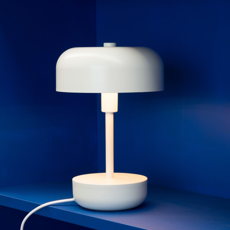 Dyberg Larsen Haipot bordlampe, hvid
