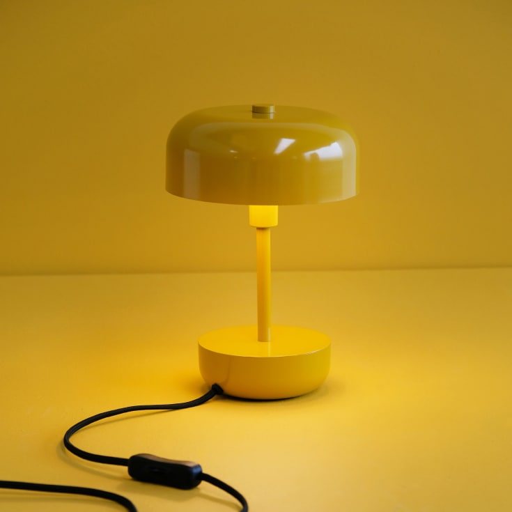 Dyberg Larsen Haipot bordlampe, gul