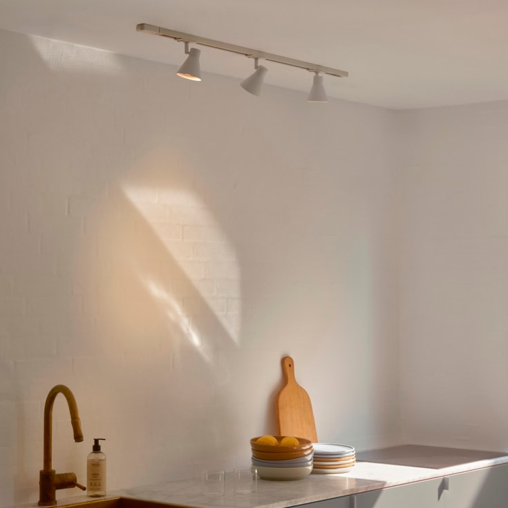 Nordlux Eik Link skinnespot, hvid