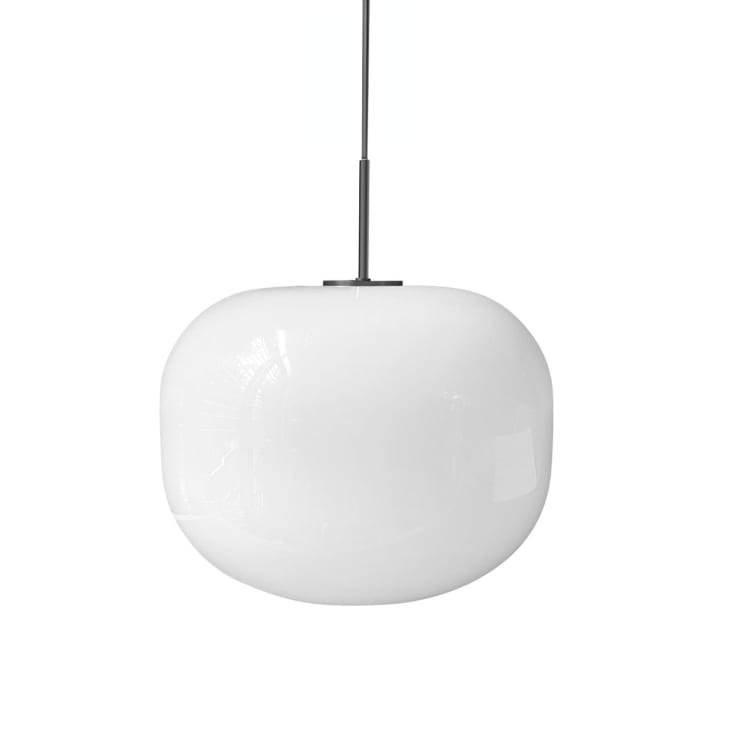 Antidark Cuscino pendel, Ø35 cm, titanium
