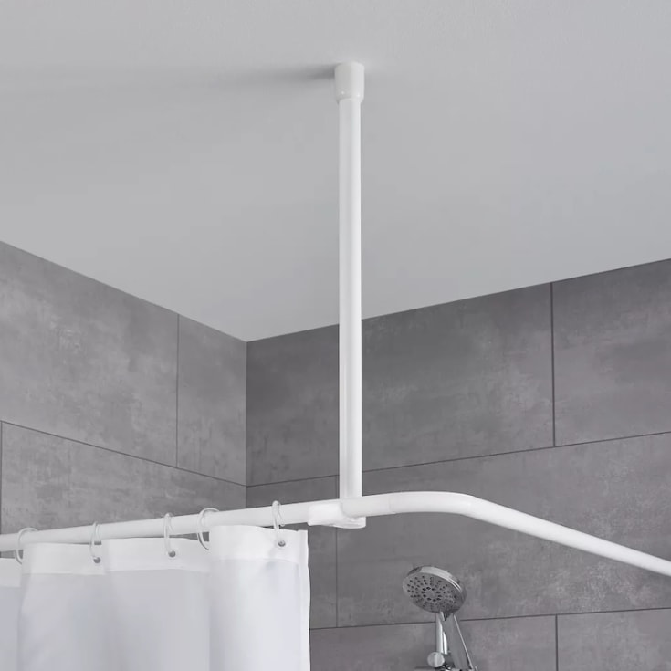 Kleine Wolke Universal takstøtte, 60 cm, hvit