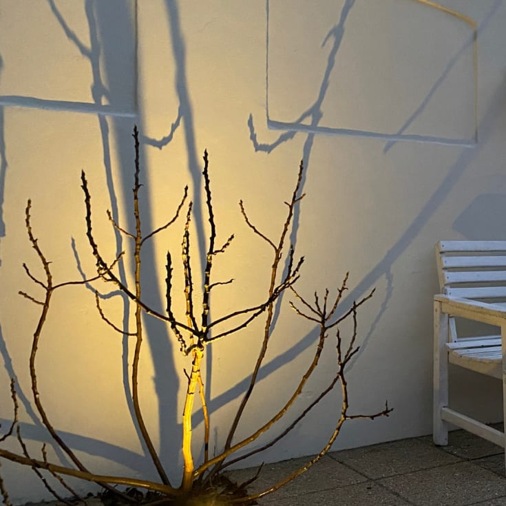 Light By Juul belegningsstein med Juulius 3 vippespotlight, earl grey