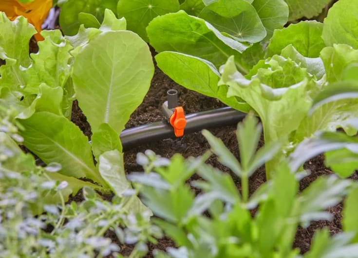 6 st Gardena Micro-Drip-System styrventil för munstycke/änddropp