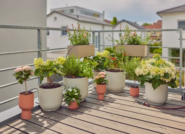 Gardena Micro-Drip-System balkongsett (15 planter)