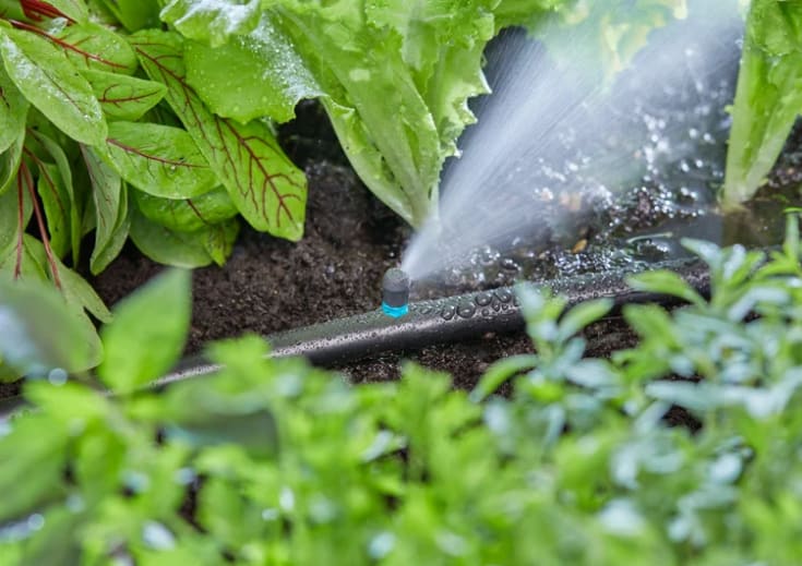 6 st Gardena Micro-Drip-System smalt fint regnmunstycke, enkelt