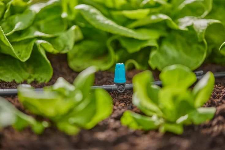 Gardena micro-drip rekke-dyse for vanning av små områder, 10 stk