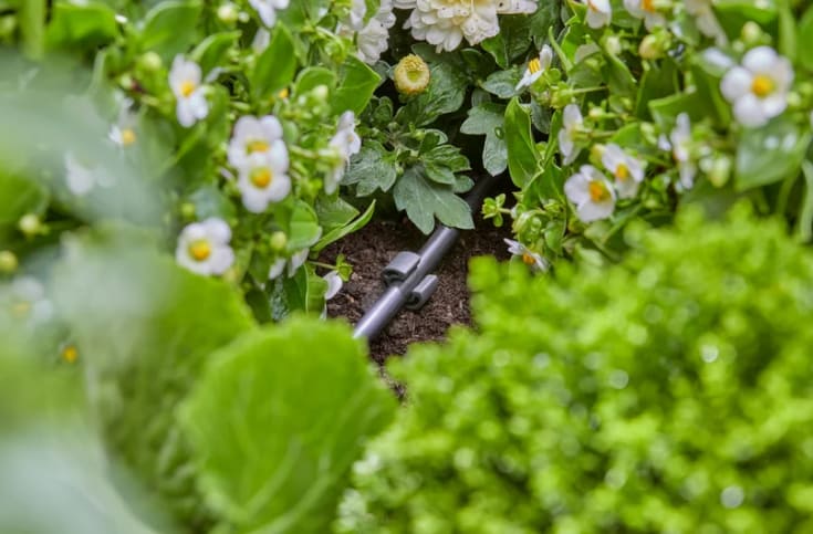 Gardena Micro-Drip-System rørholder 4,6 mm (3/16"), 15 stk