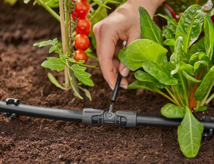 Gardena Micro-Drip System reduksjon T-stykke 13 mm - 4,6 mm, 5 stk