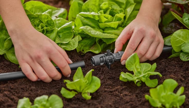 Gardena micro-drip T-stykke for endedryppvanner 13 mm, 5 stk