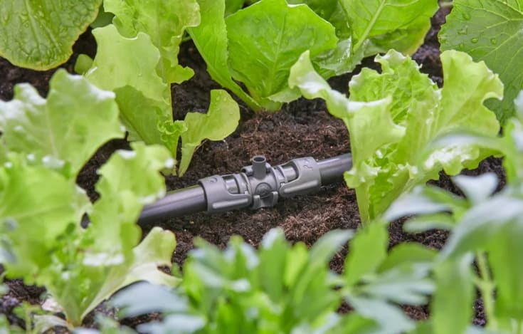 Gardena micro-drip T-stykke for endedryppvanner 13 mm, 5 stk