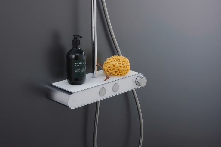 Duravit Shelf 1050 dusjsystem, krom