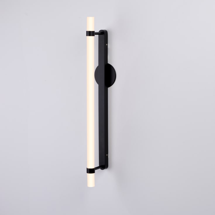 Loevschall Katana spegellampa, svart