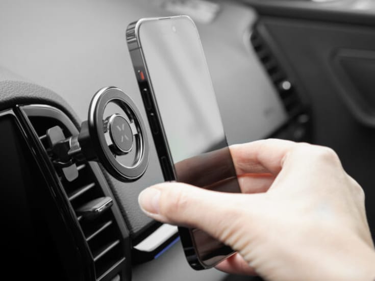 MagMount telefonholder for ventilasjonsrister
