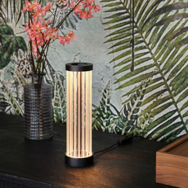 SLV Quimera bordslampa, brons