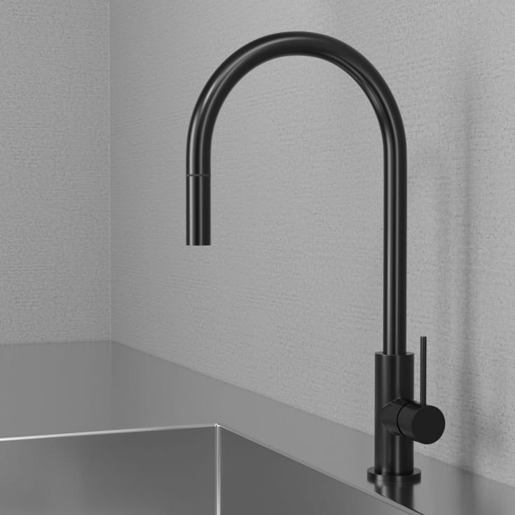 Scandtap Steel Accent kjøkkenbatterieri, shadow