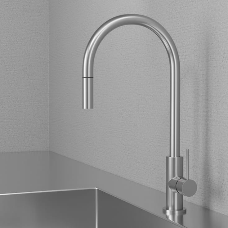 Scandtap Steel Accent kjøkkenbatterieri, original