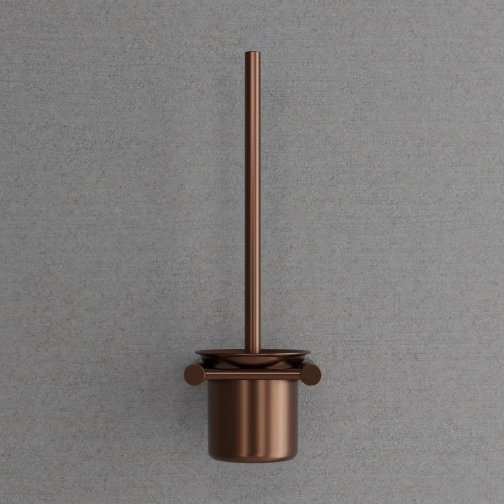 Scandtap Steel Style toalettbørste, amber
