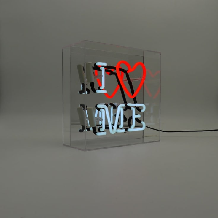 Locomocean I Love Me neonskylt