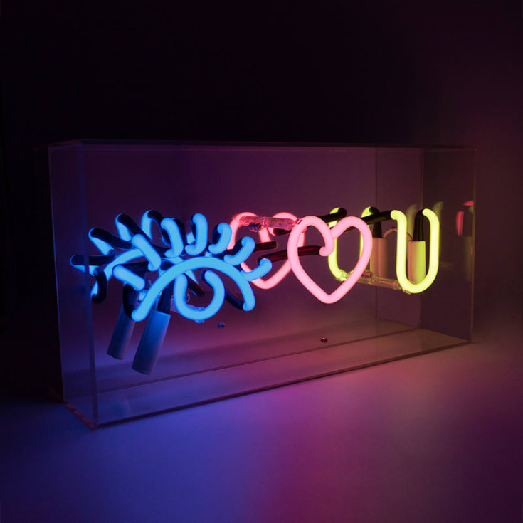 Locomocean Eye Love You neonskilt