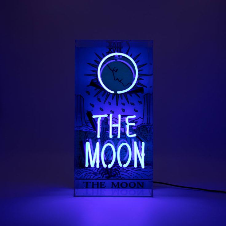 Locomocean The Moon neonskylt