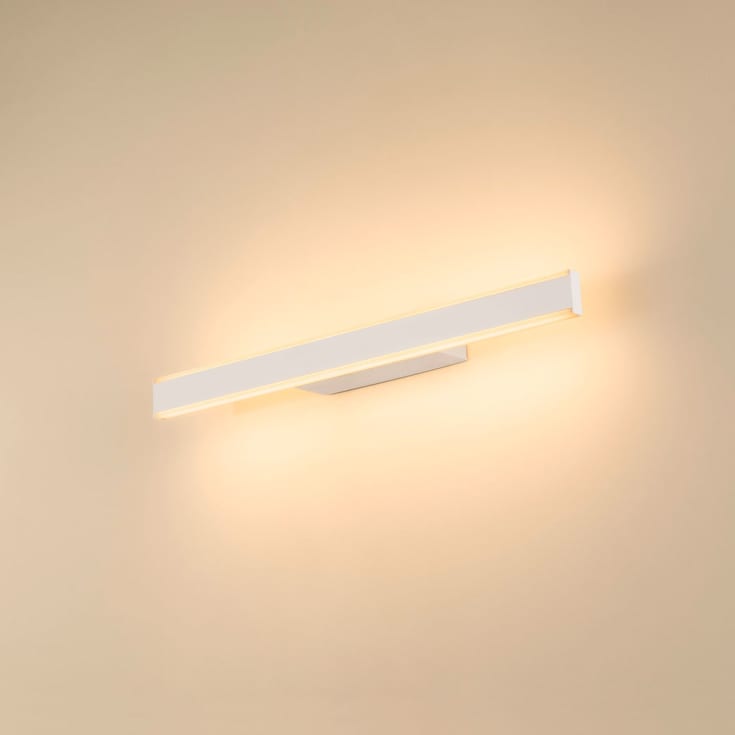 SLV One Linear vägglampa, vit, 70 cm