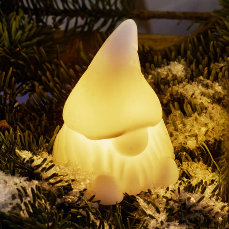 Sirius Coco nisse med ljus, 14 cm
