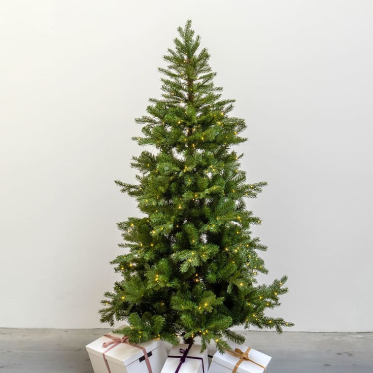 Sirius Eric kunstig juletre med lys, 180 cm