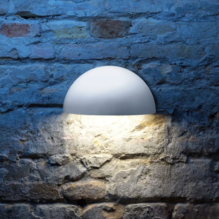 Lumenlight Bolero vägglampa utomhus, vit