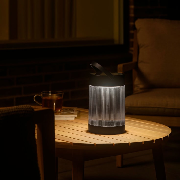Nordlux Coupar solcelle bordlampe, sort