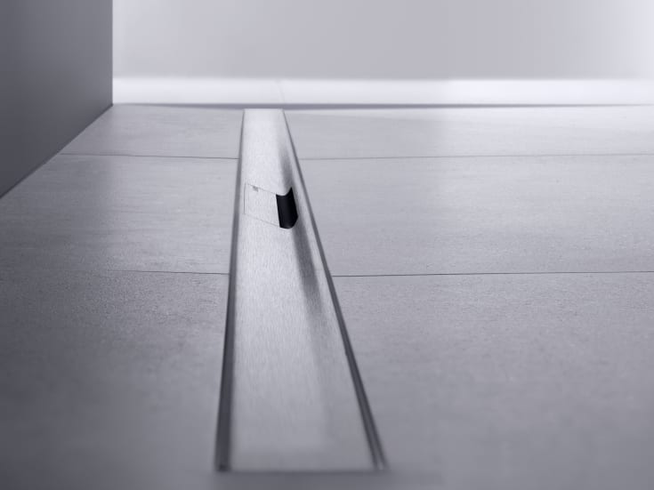 Geberit CleanLine50 avloppsarmatur, 300-1300 mm, friliggande, rostfritt stål
