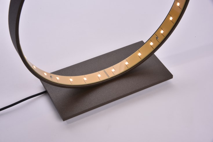 Le Deun Luminaires Nano bordlampe, mørk bronze