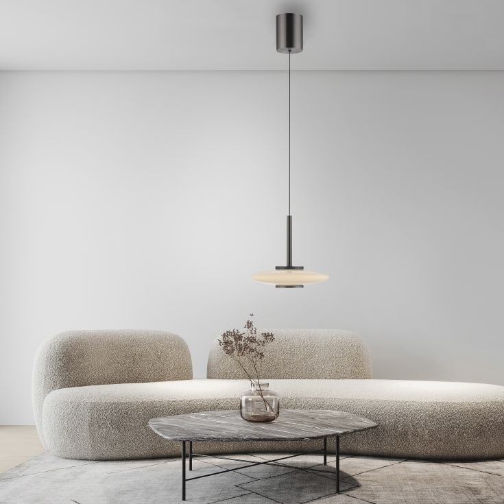 Paul Neuhaus Pure Vitrum pendellampe