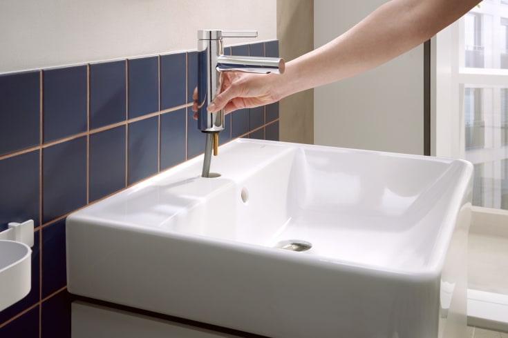 Hansgrohe Zesis S 100 tvättställsblandare, krom