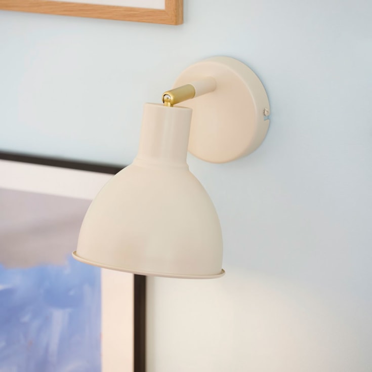 Nordlux Pop vegglampe, beige