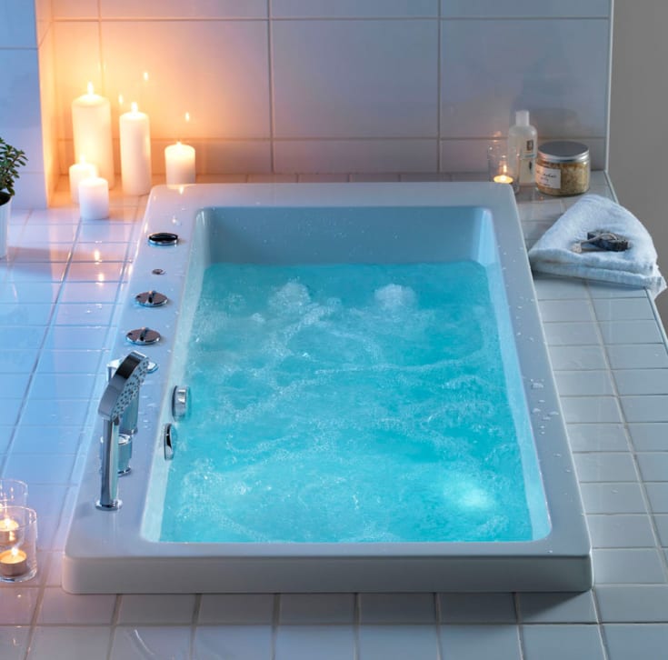 Hafa Lime 160Sq Premium boblebad, 1600x700 mm, akryl, hvit
