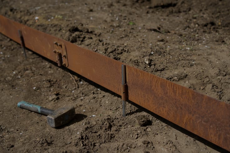Core Datum kantskinnesæt 150mm x 2,2 meter, brun