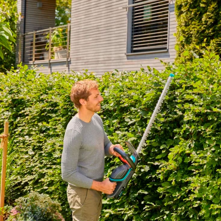 Gardena batteri hekktrimmer ComfortCut, 60/18v p4a, med batteri og lader