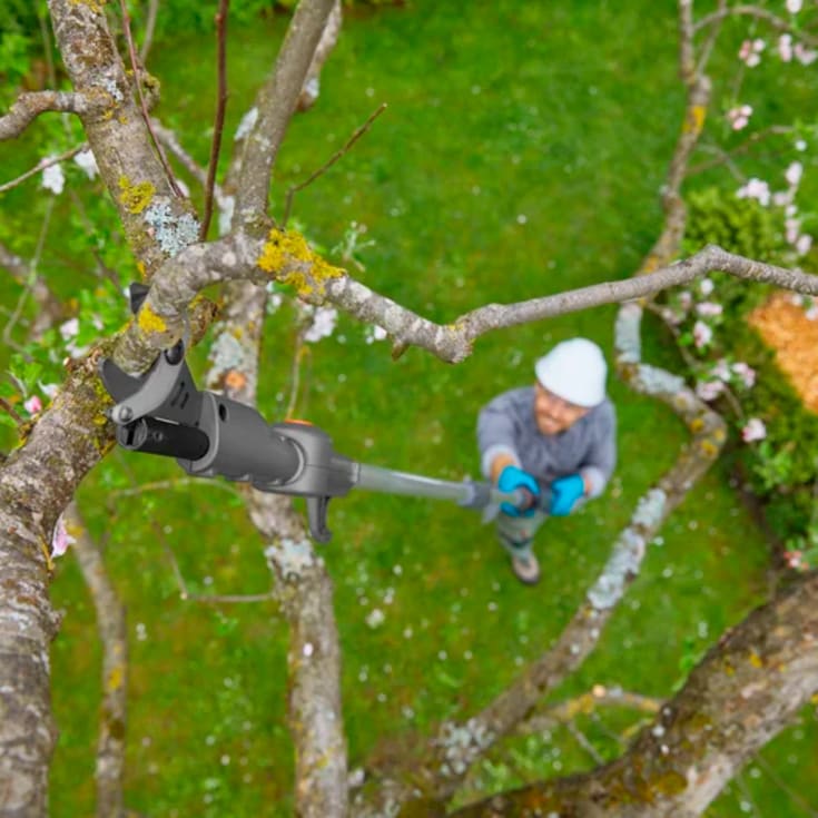 Gardena HighCut teleskopisk sekatör 18V/2,0 Ah batteri + laddare