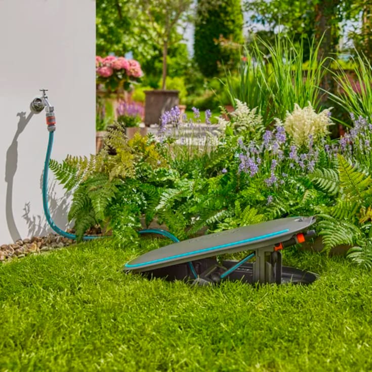 Gardena RollUp slangeboks, automatisk slangestyring, 20 m, hvit