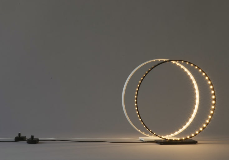 Le Deun Luminaires Bordslampa Micro, vit