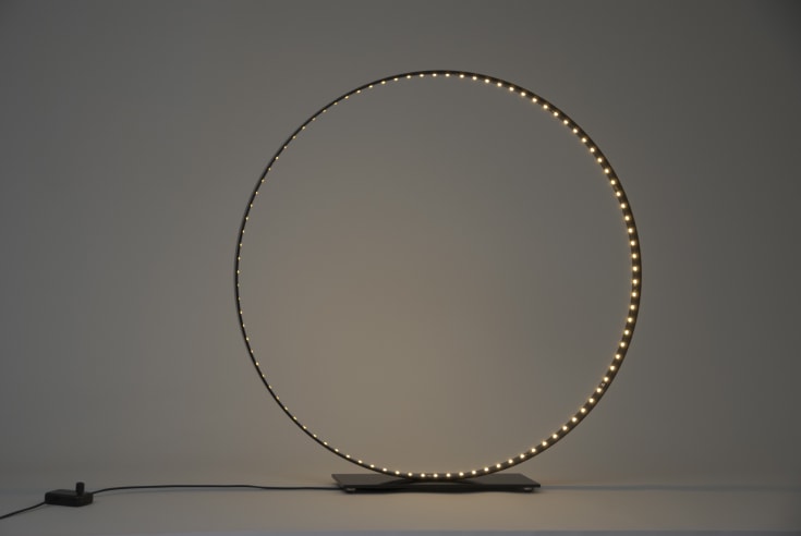 Le Deun Classic XS bordslampa, blå
