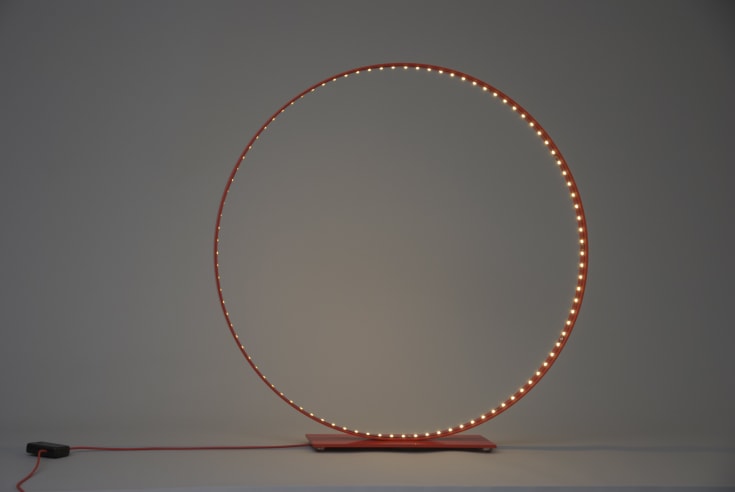 Le Deun Classic XS bordslampa, vit