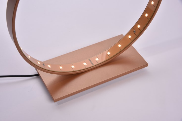 Le Deun Classic XS bordlampe, rød