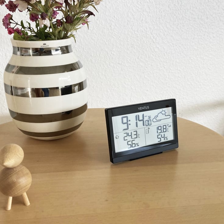 Ventus vejrstation W220, display