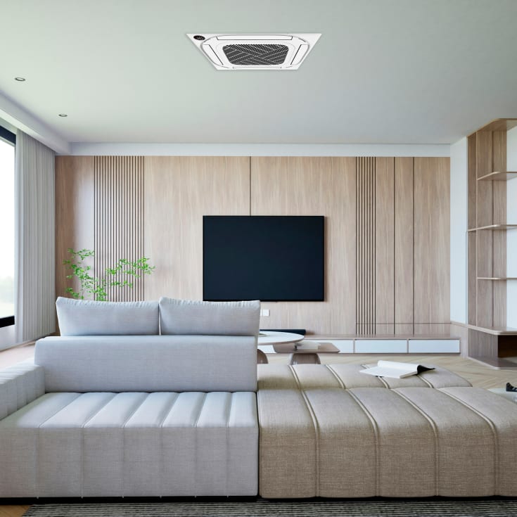 Andersen Electric Ceiling Cassette 35 luft til luft varmepumpesæt, 4,34 kW