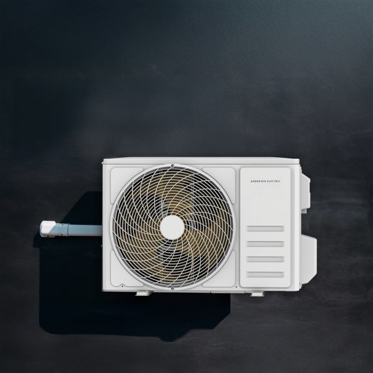 Andersen Electric Mat Pro 12 luft til luft varmepumpesæt, 4,9 kW